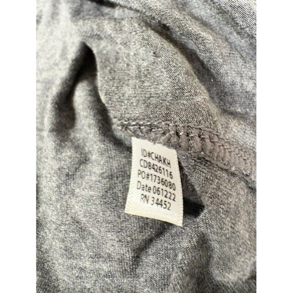 Climate Right Cuddl Duds Womens Long Sleeve Crew Neck Gray Athletic Pullover XL - Picture 4 of 10